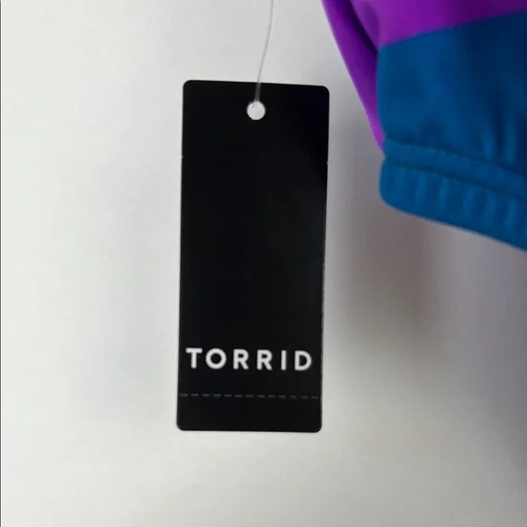 NWT Torrid Blue and Purple Bikini Swimwear 2 Piece - Picture 7 of 15